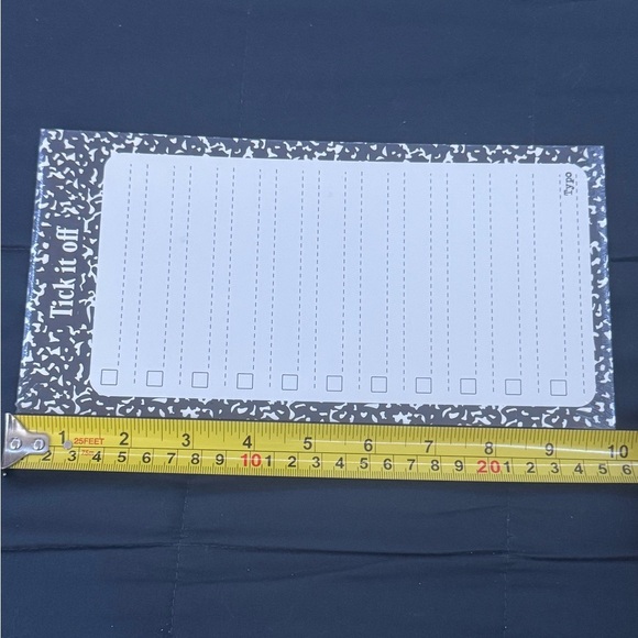 “Tick It Off” Checklist Notepad - Picture 4 of 4